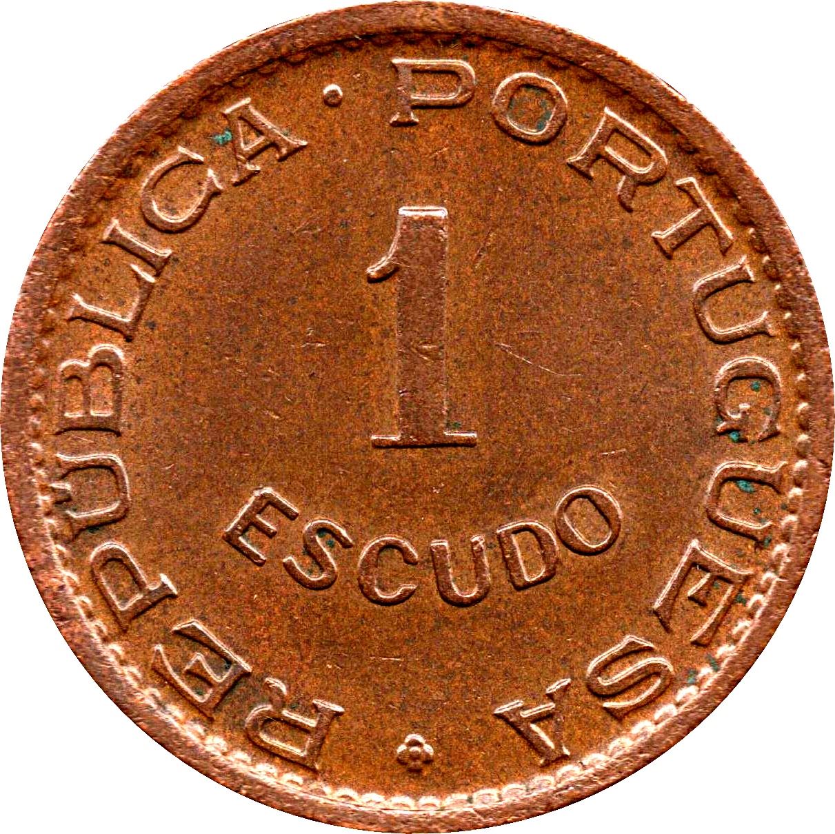 Cape Verde 1 Escudo | KM8 | 1953 - 1968