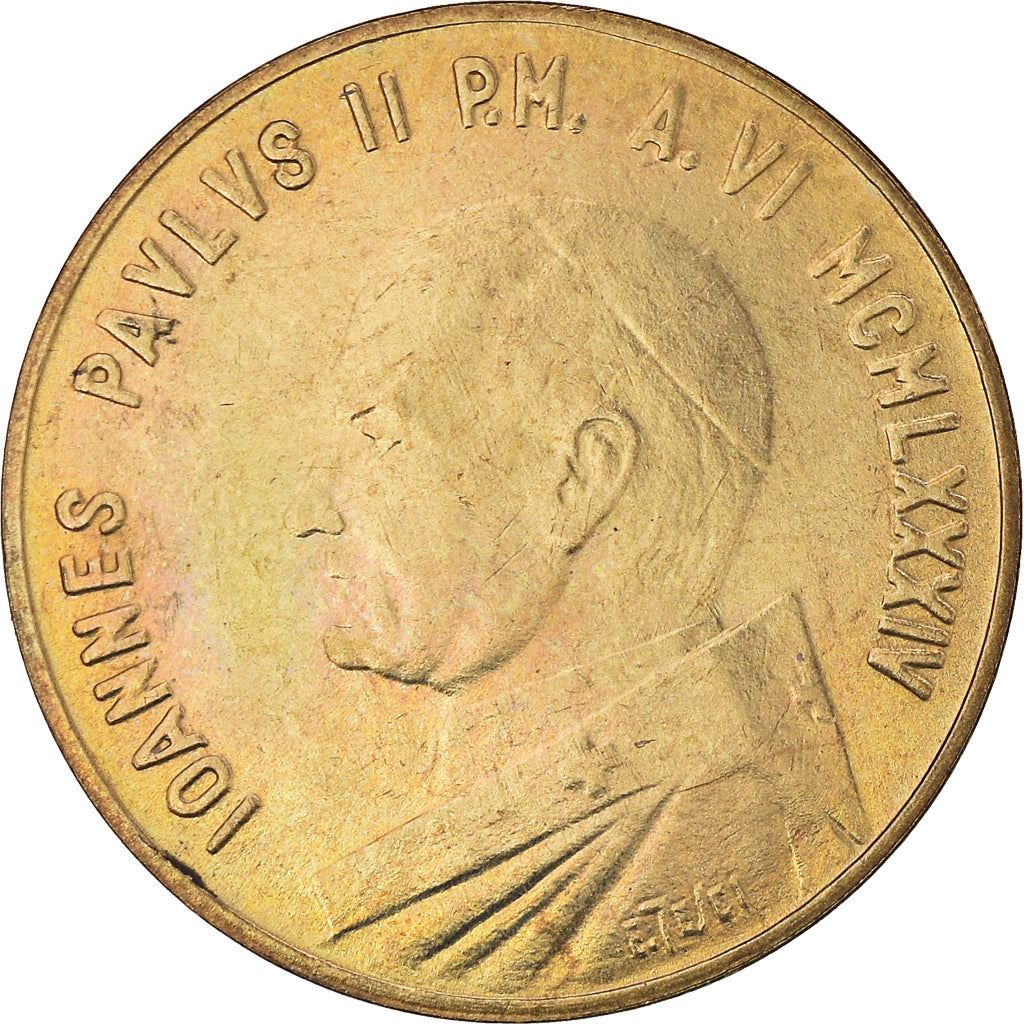 Vatican City | 20 Lire Coin | Shepherd | Km:178 | 1984