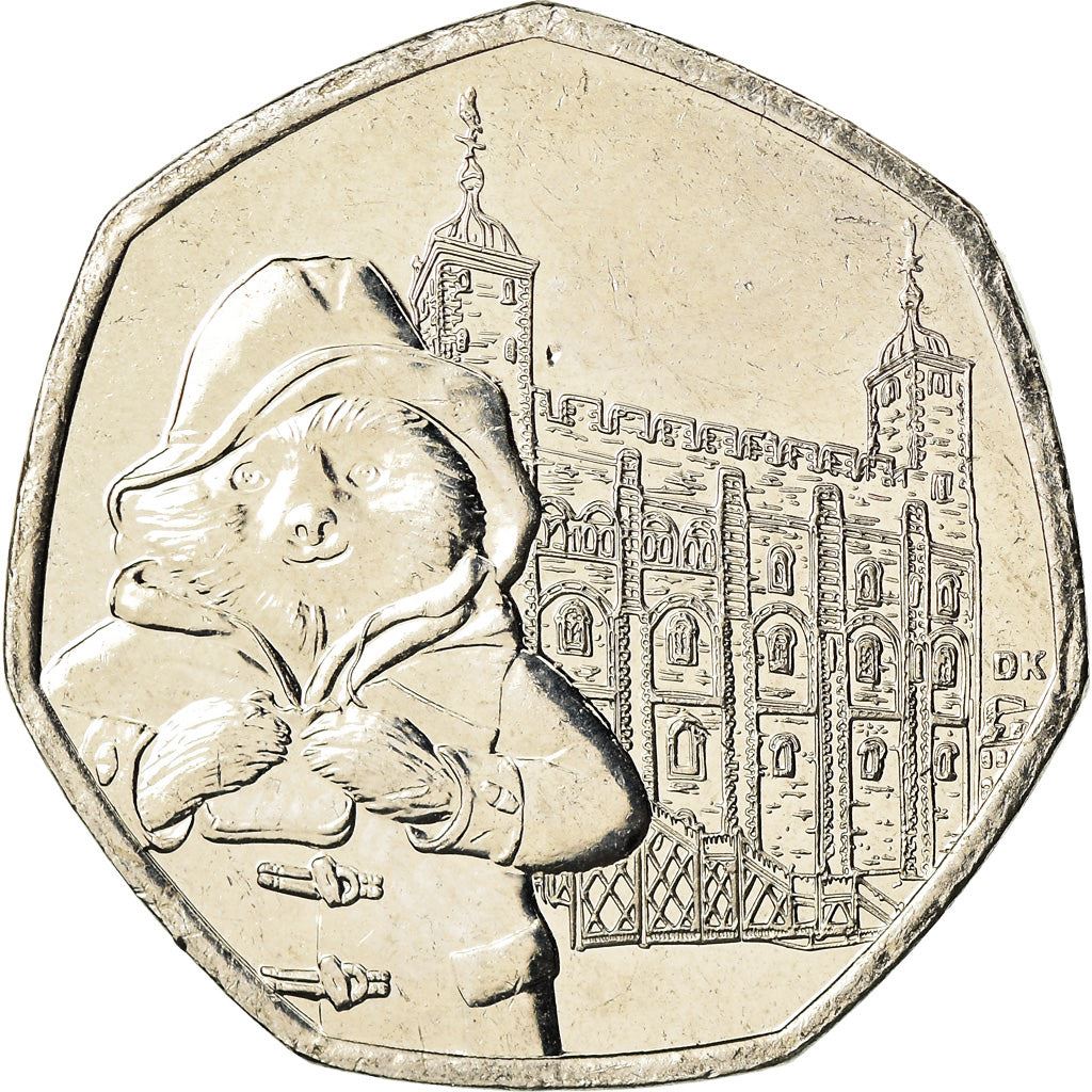 United Kingdom | 50 Pence Coin | Paddington | Km:1714 | 2019