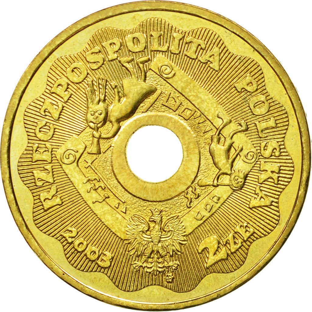 Poland | 2 Zlotys Coin | Great Orchestra | Y:446 | 2003