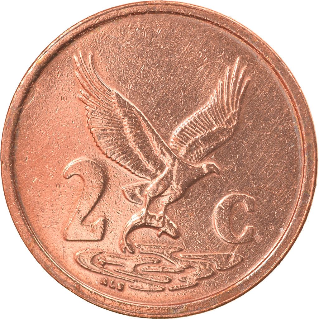 South Africa 2 Cents Coin | Venda Legend - AFURIKA-TSHIPEMBE | KM222 | 2000 - 2001