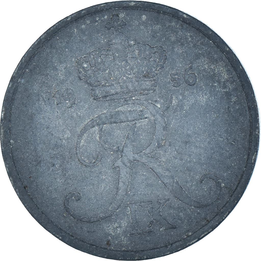 Denmark | 2 Ore Coin | Monogram | Km:840 | 1948 - 1972