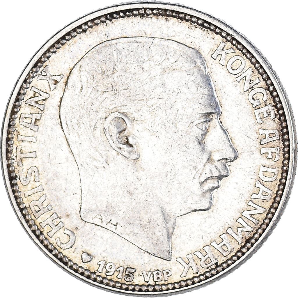 Denmark | 1 Krone Coin | Christian X | Km:819 | 1915 - 1916