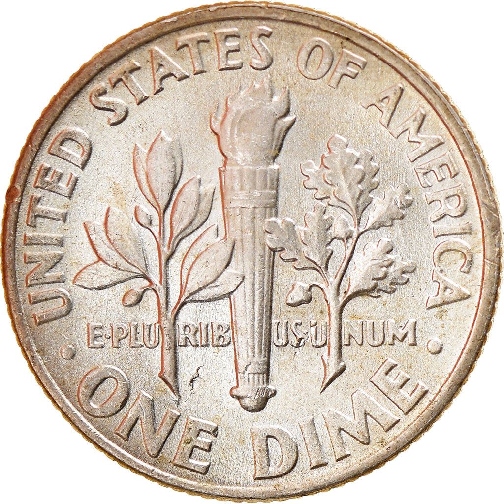 USA | 1 Dime Mønt | Franklin D. Roosevelt | KM:195 | 1946 - 1964