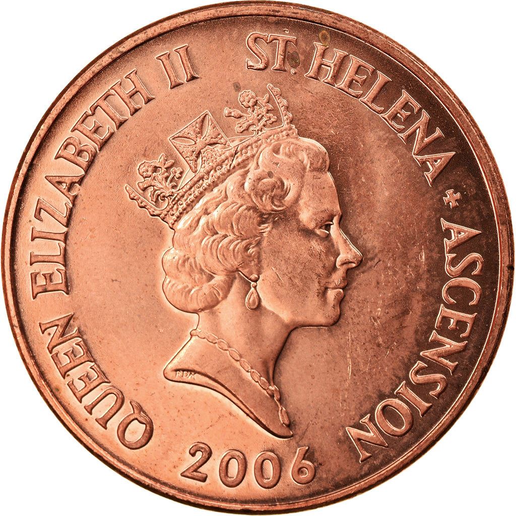 Sant'Elena e Ascensione | Moneta da 2 Pence | Elisabetta II | Asino | Legna da ardere | Km:12A | 1998 - 2022