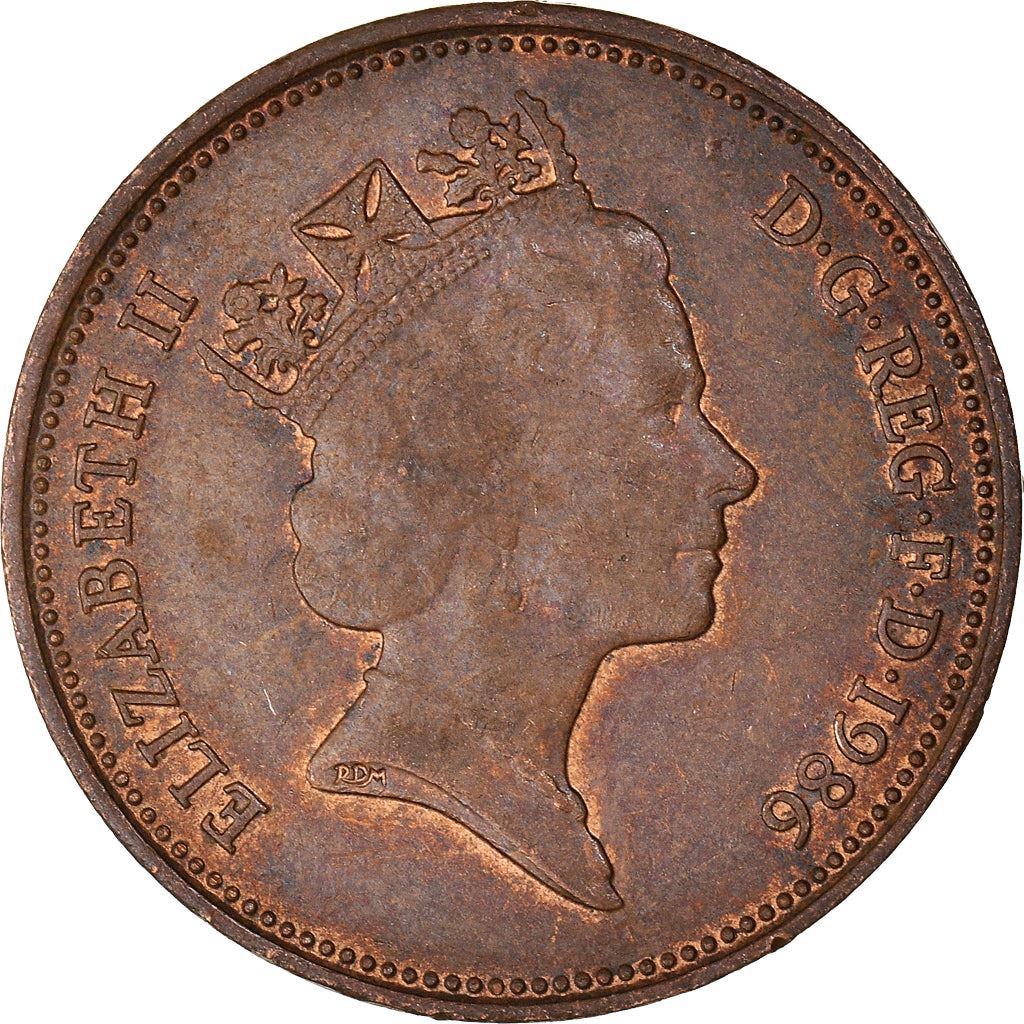United Kingdom | 2 Pence Coin | Elizabeth II | Km:936 | 1985 - 1992