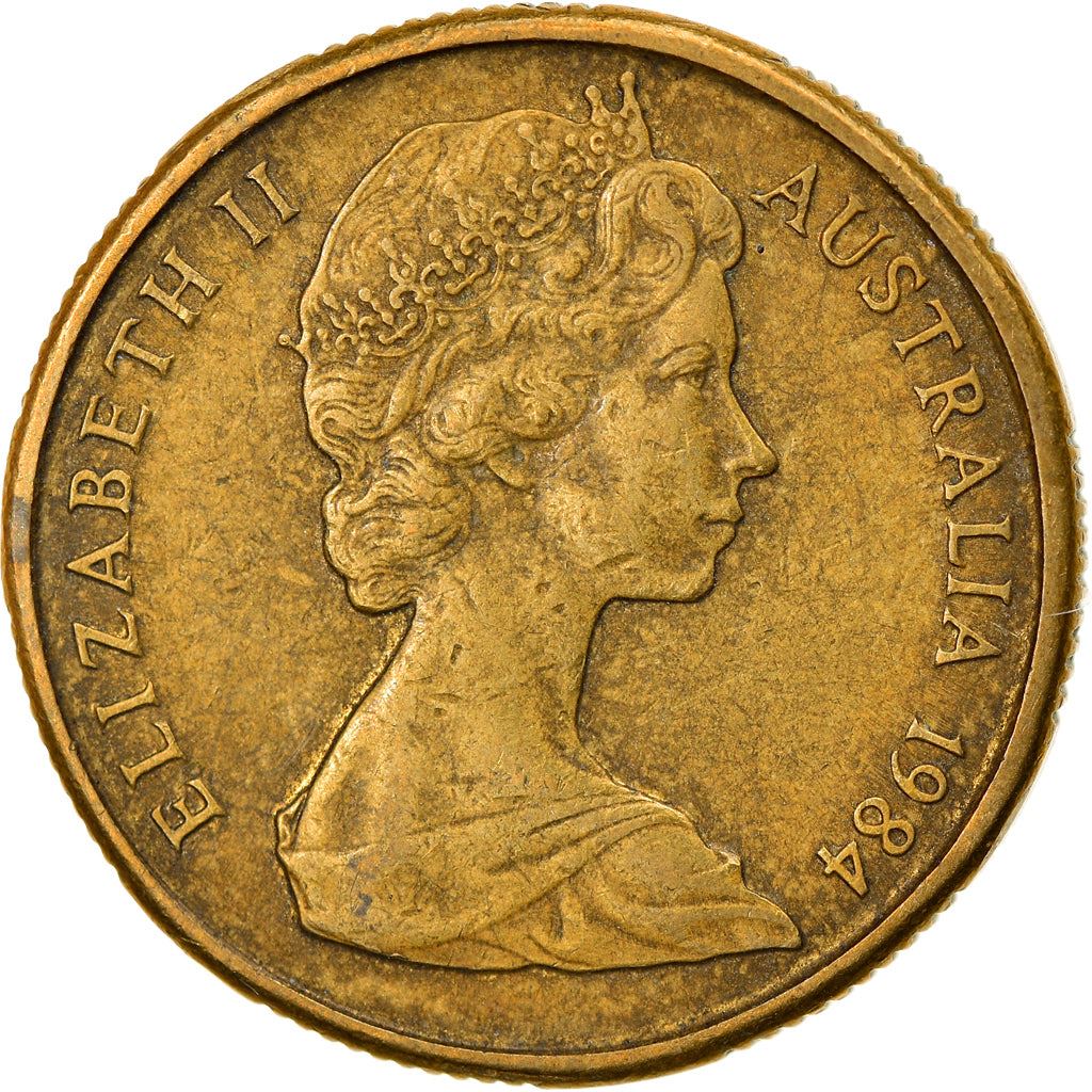 Australia | 1 Dollar Coin | Kangaroos | Km:77 | 1984