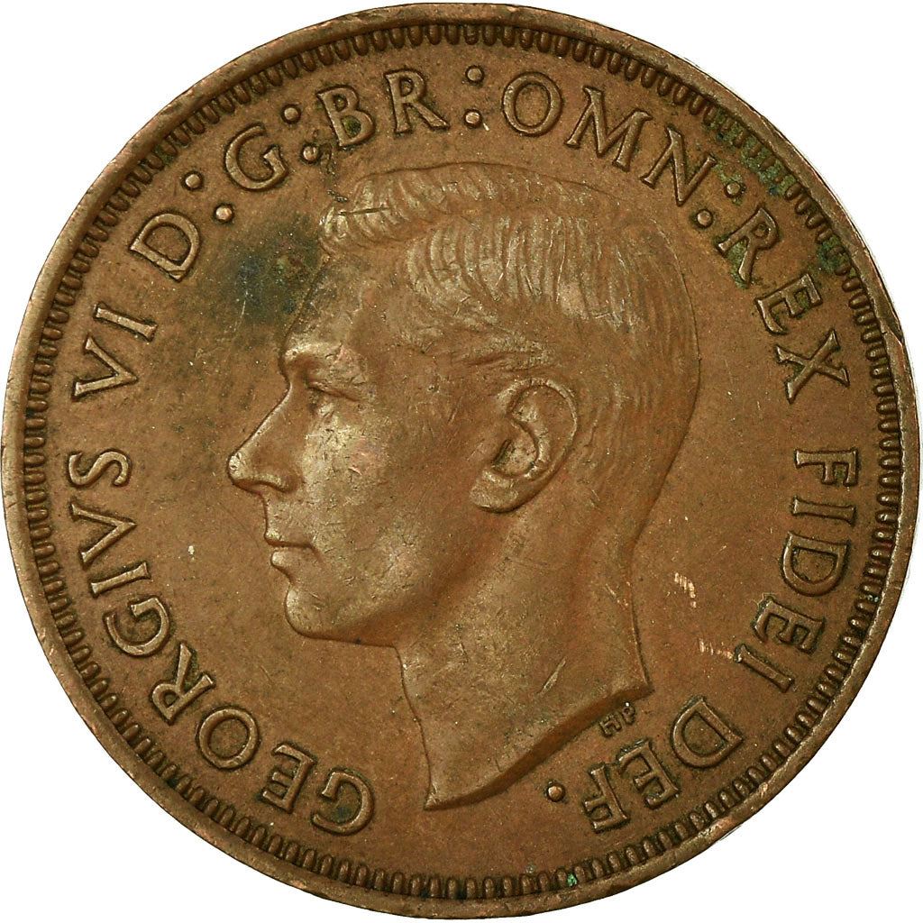 Australia | 1/2 Penny Coin | Kangaroo | Km:42 | 1949 - 1952