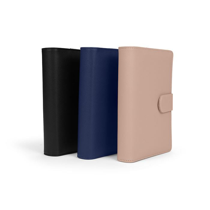 Travel Money Ring Binder | 5 Zip-Up Sheets Included | Three Colours