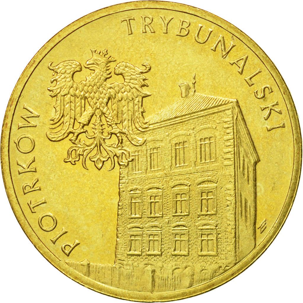 Poland | 2 Zlotys Coin | Piotrków Trybunalski | Y:628 | 2008