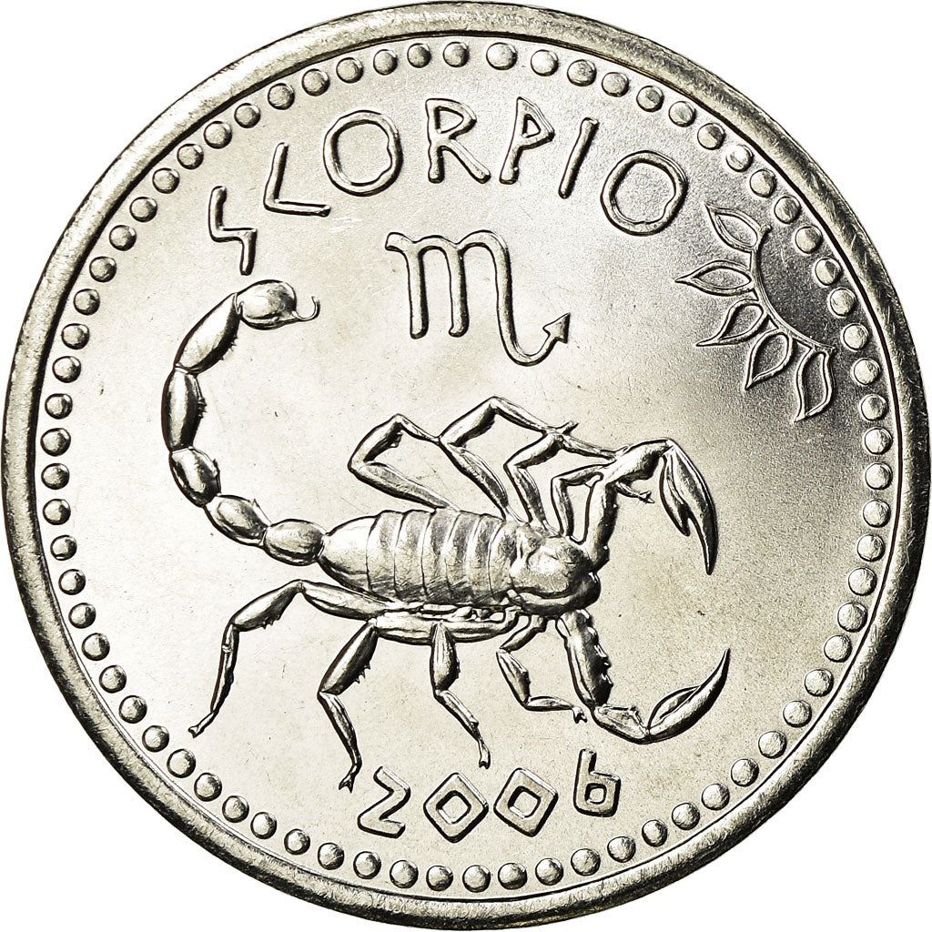 Somaliland | 10 Shillings Coin | Scorpio | Stainless steel | KM:16 | 2006