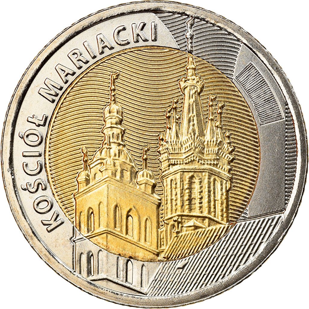 ポーランド | 5ズウォティ硬貨 | 聖マリア教会 | 年:1064 | 2020年
