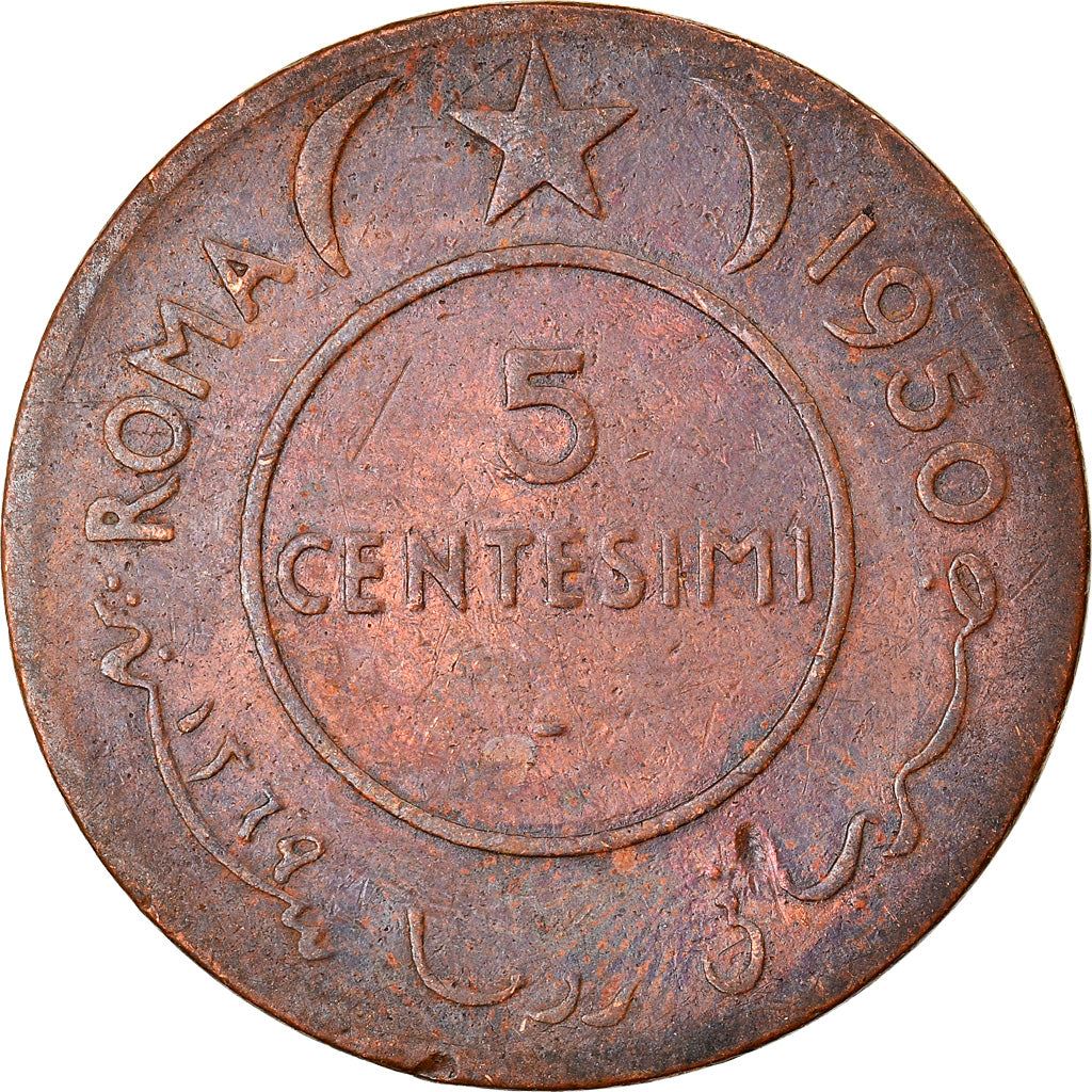 Somalia | 5 Centesimi Coin | Elephant | Km:2 | 1950