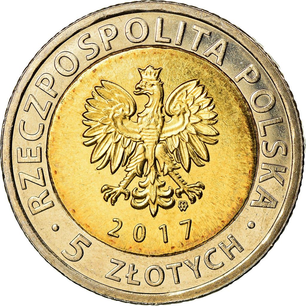 Poland | 5 Zlotys Coin | Industrial District | Y:976 | 2017