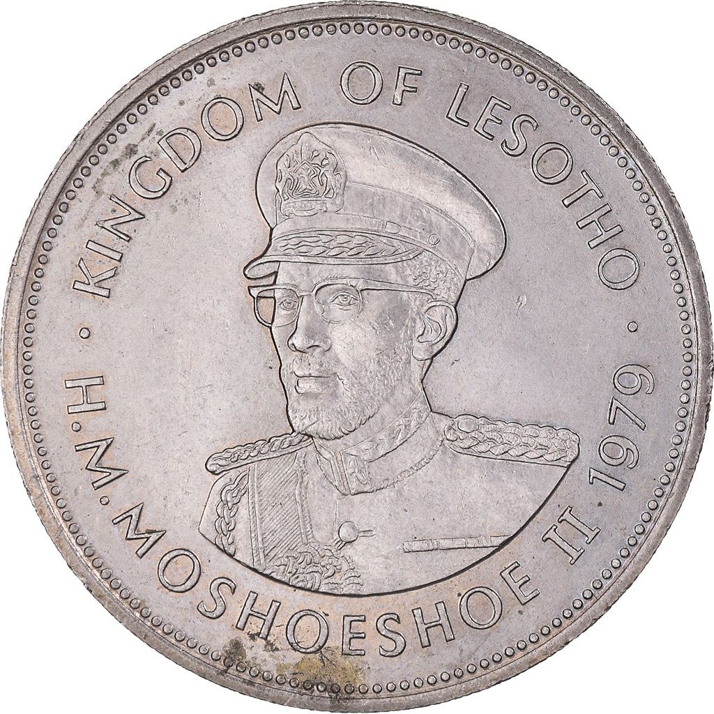 Lesotho | 1 Loti Coin | Moshoeshoe II | Km:22 | 1979 - 1989