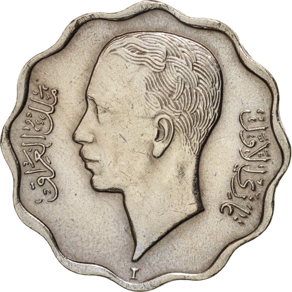 4 Fils Coin | King Ghazi I | KM:105 | 1938 - 1939