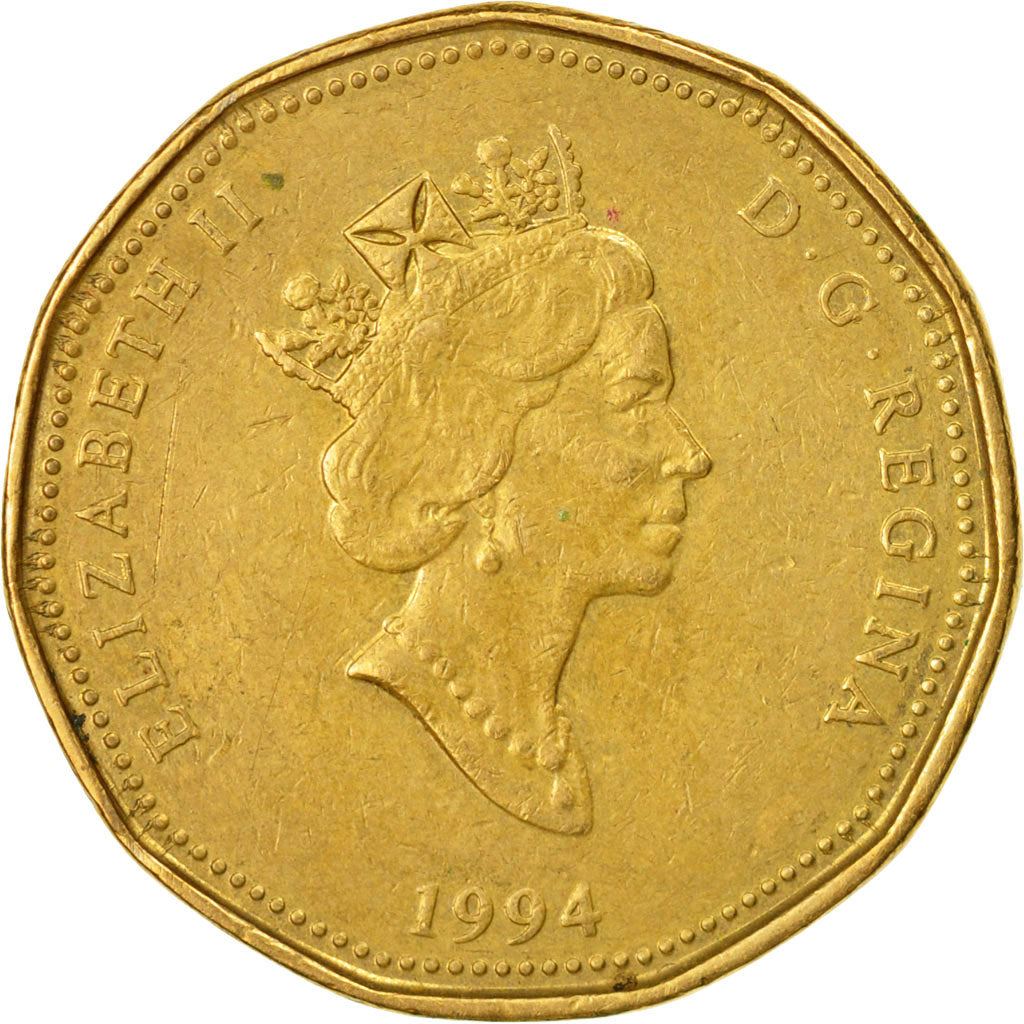 Canada | 1 Dollar Coin | War Memorial | Bronze plated nickel | KM:248 | 1994
