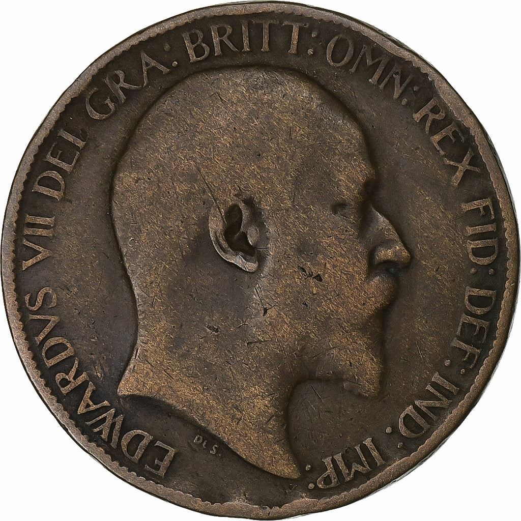 United Kingdom | 1/2 Penny Coin | Edward VII | Km:793 | 1902 - 1910
