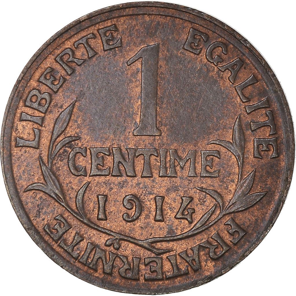 French 1 Centime Coin | Third Republic | KM840 | France | 1898 - 1920