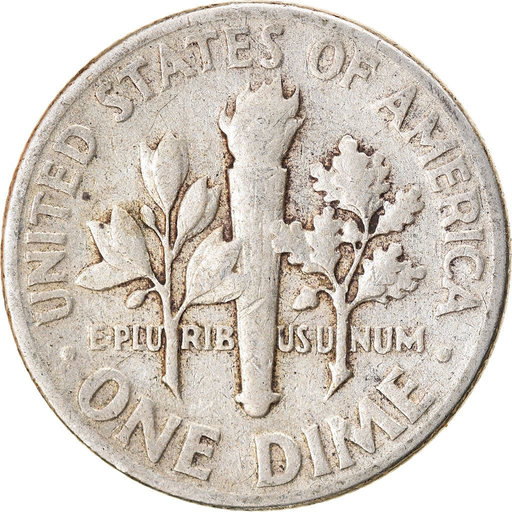 USA | 1 Dime Mønt | Franklin D. Roosevelt | KM:195 | 1946 - 1964