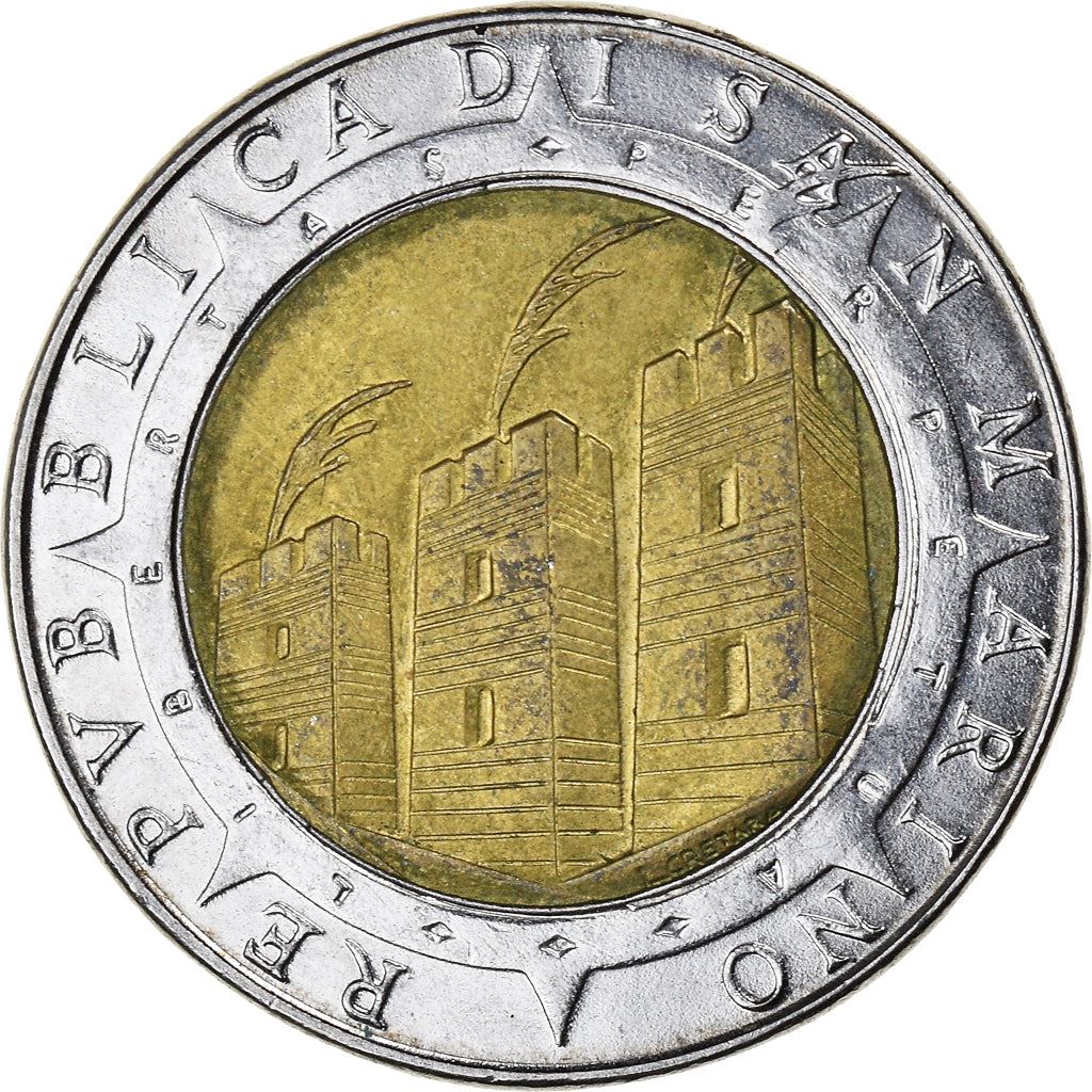 San Marino | 500 Lire Coin | Columbus | Km:286 | 1992
