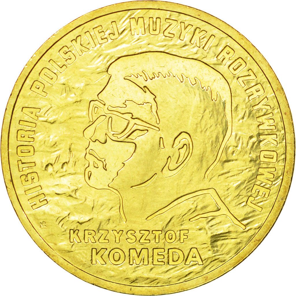Poland | 2 Zlotys Coin | Krzysztof Komeda | Y:727 | 2010