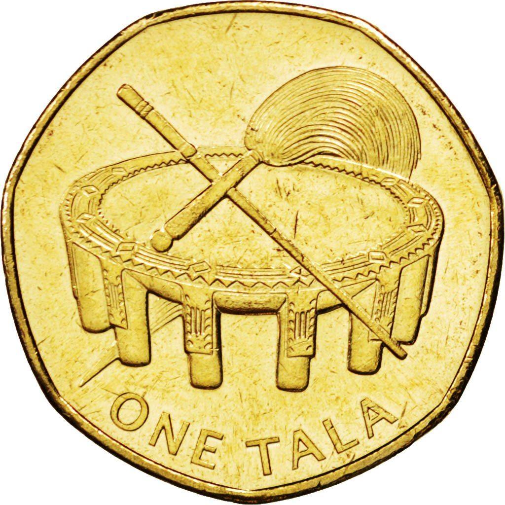 Samoa | Moneda de 1 Tala | Tui Atua Tupua Tamasese Efi | Cuenco de Kava | KM:171 | 2011 - 2015