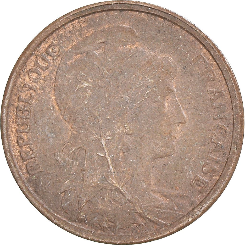French 1 Centime Coin | Third Republic | KM840 | France | 1898 - 1920