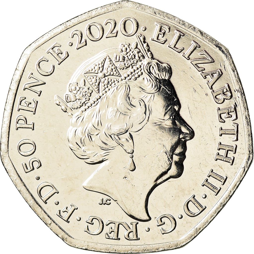 United Kingdom | 50 Pence Coin | Brexit | Km:1806 | 2020