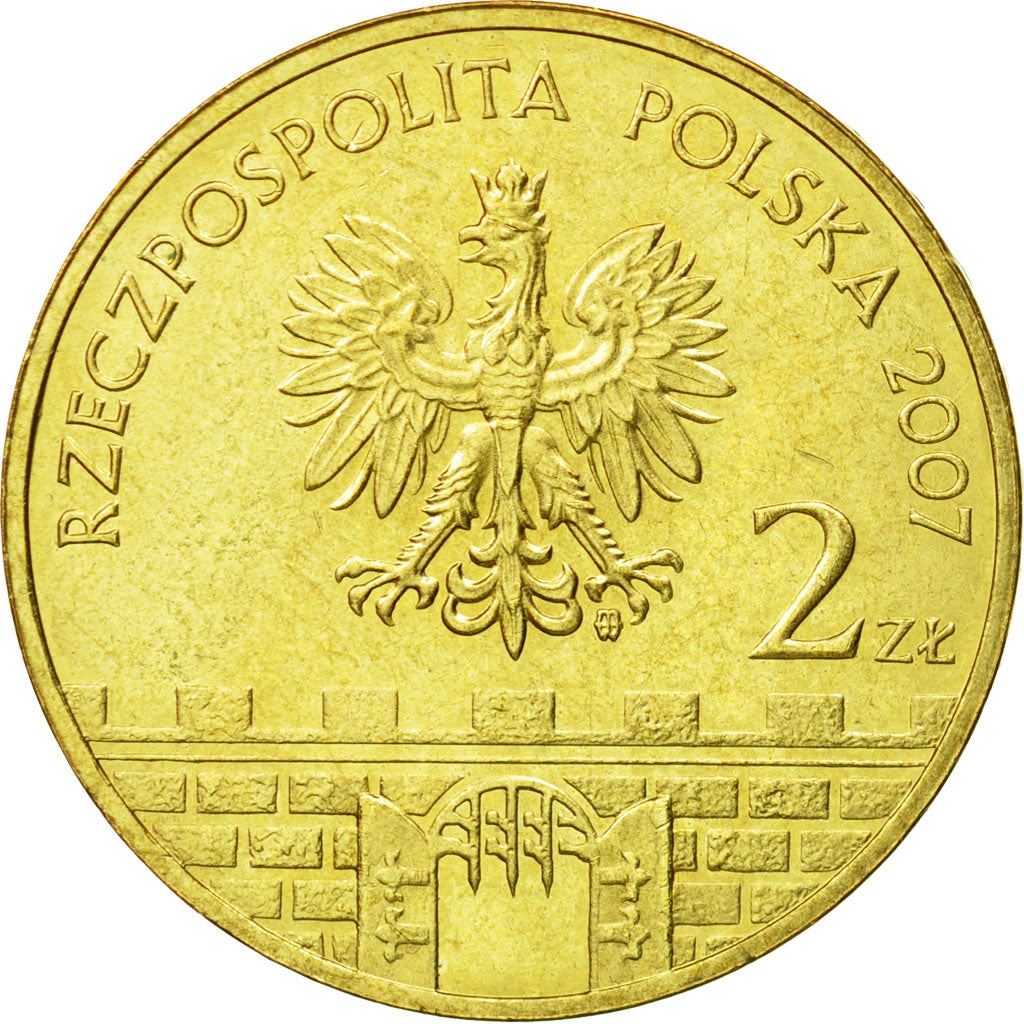 Poland | 2 Zlotys Coin | Kłodzko | Y:624 | 2007