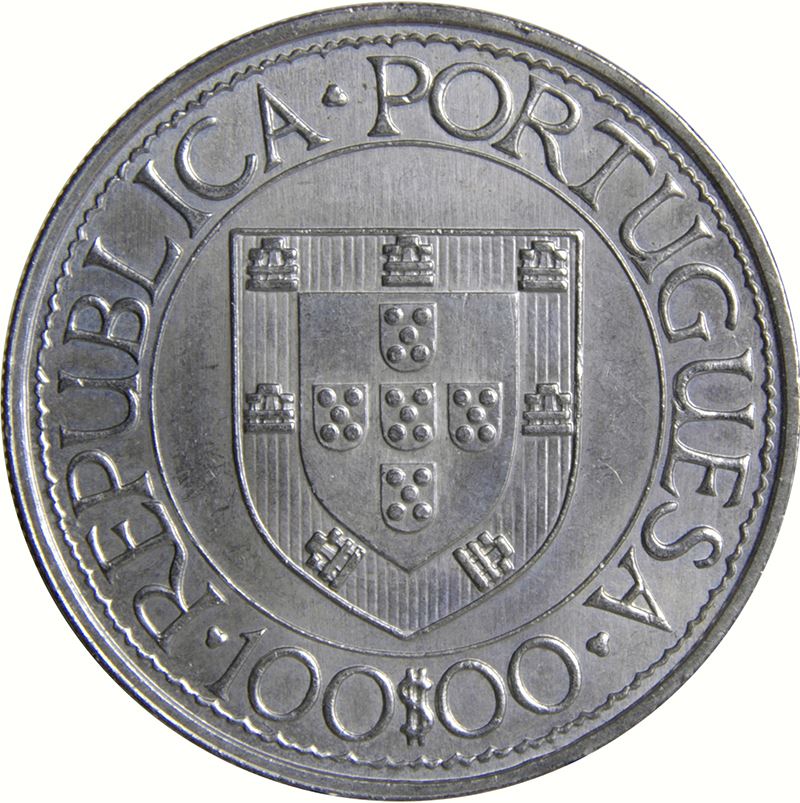 Portugal 100 Escudos Coin | Bartolomeu Dias | Ship | KM642 | 1988