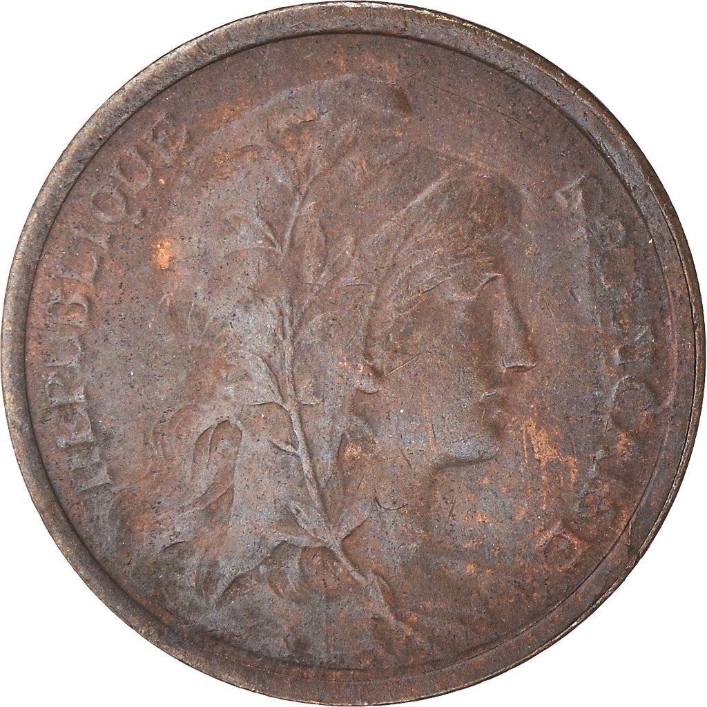 French 1 Centime Coin | Third Republic | KM840 | France | 1898 - 1920