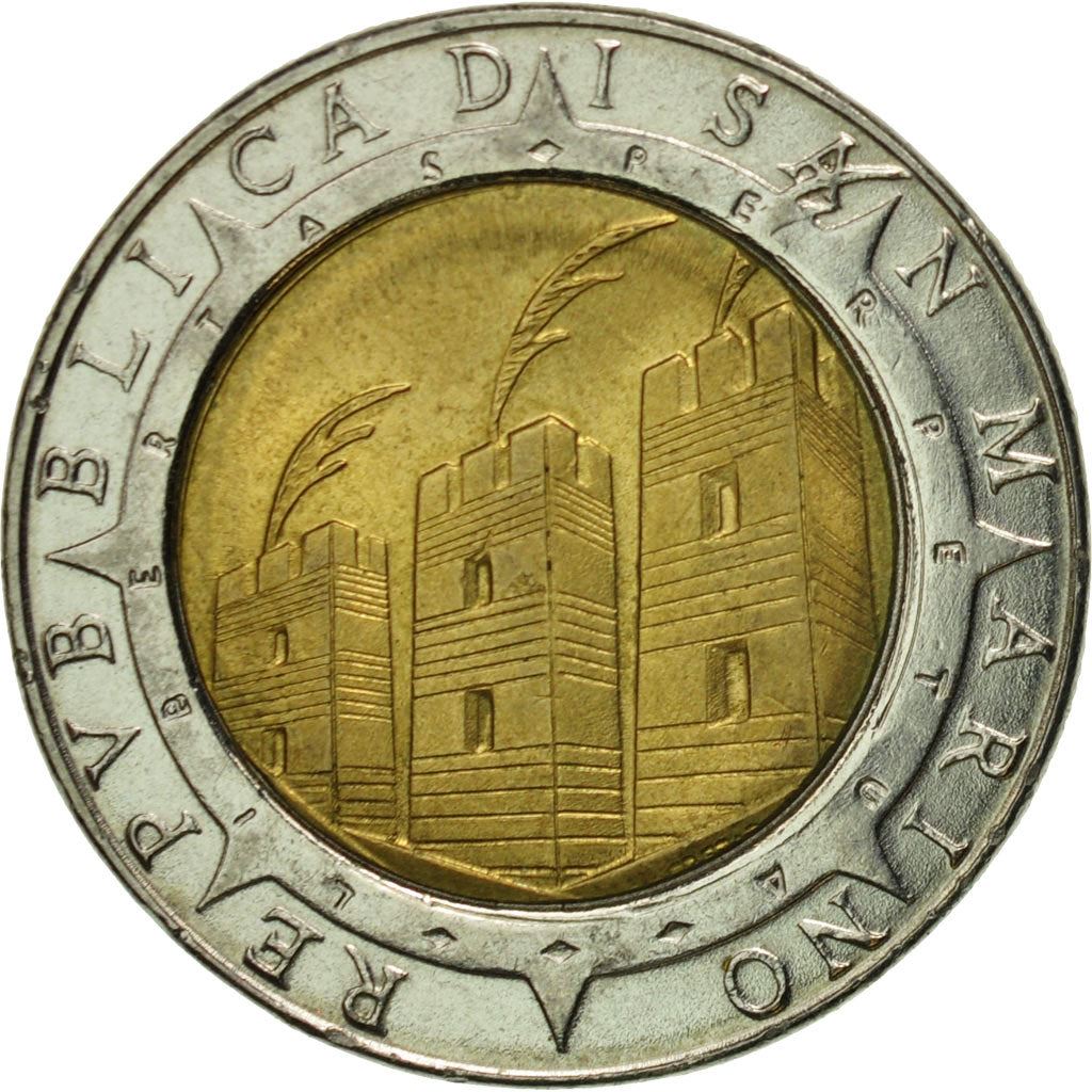 San Marino | 500 Lire Coin | Columbus | Km:286 | 1992