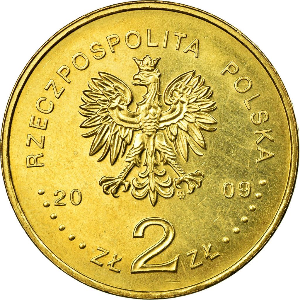 Poland | 2 Zlotys Coin | Jędrzejów | Y:710 | 2009