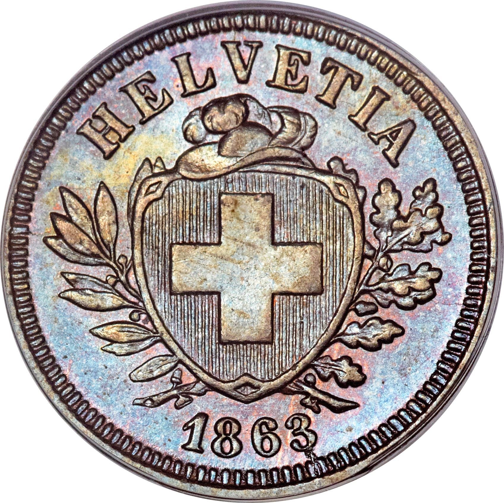 Switzerland | Swiss | 1 Rappen Coin | Hat | Feather | KM3 | 1850 - 1941