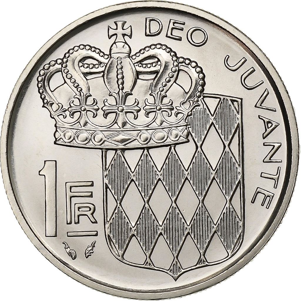 Monaco | 1 Franc Coin | Rainier III | Km:140 | 1960 - 1995