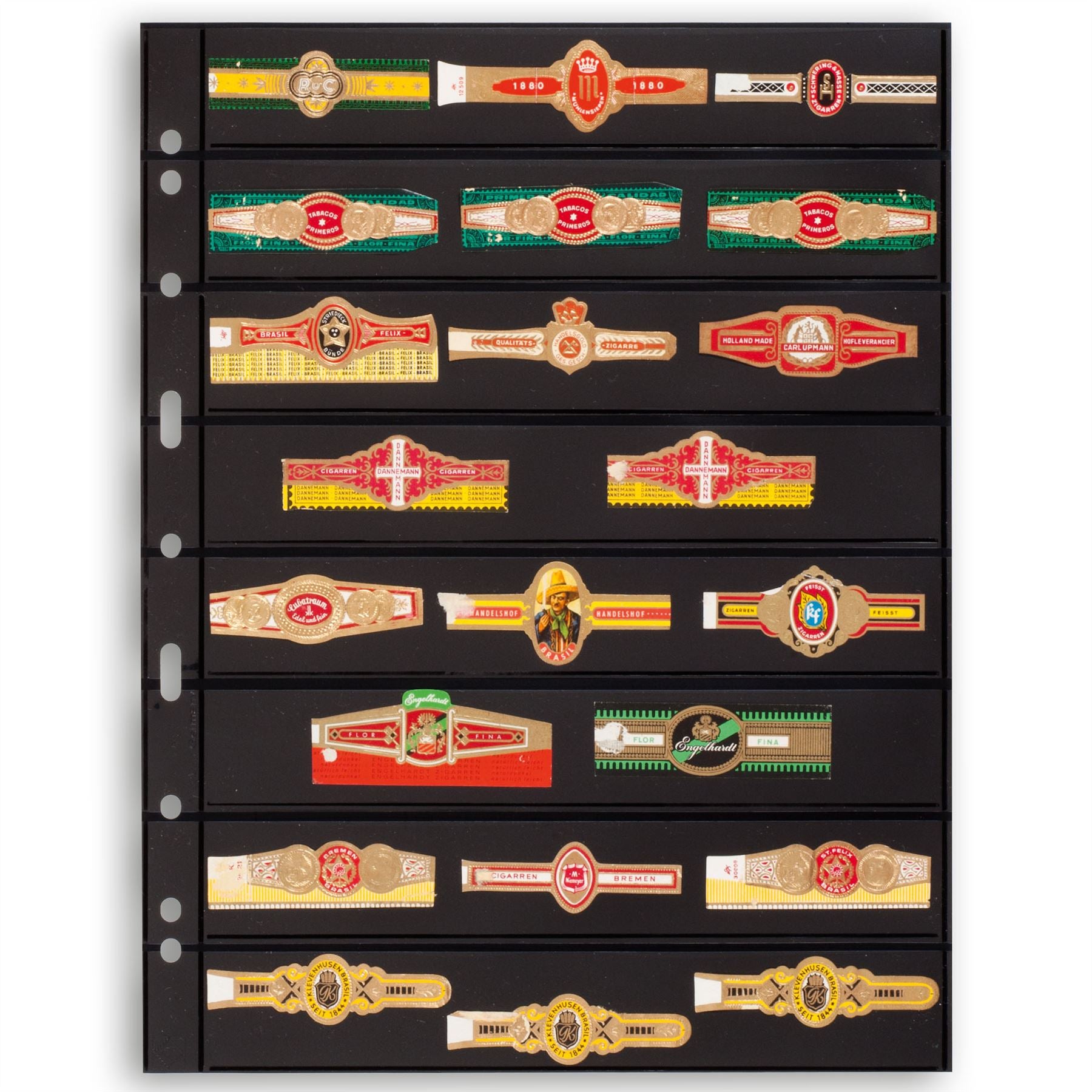 GRANDE Pocket Sheets for Ring Binders | Packs of 5 | Different Pocket Configurations | 2 Colors Available