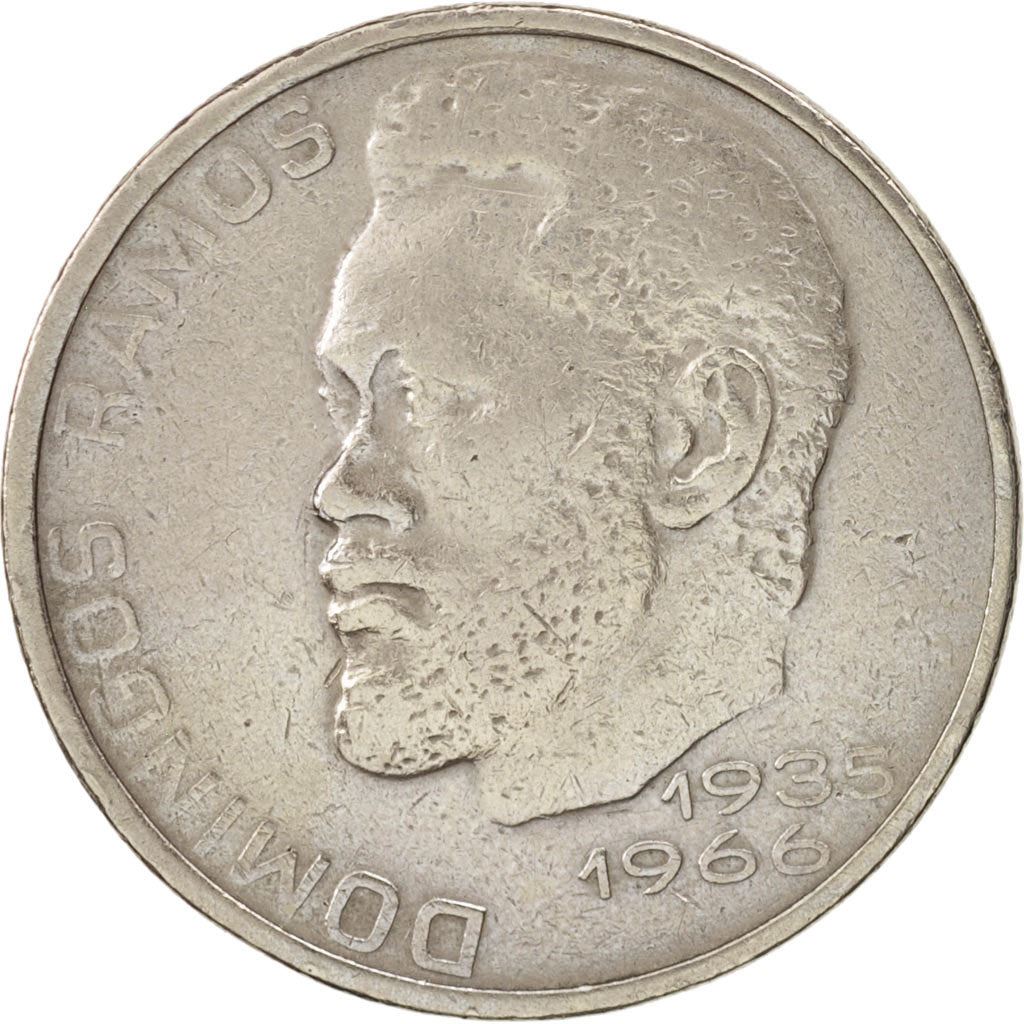Cape Verde | 20 Escudos Coin | Domingos Ramos | KM20 | 1977 - 1982