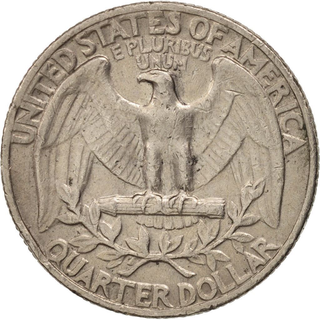 United States | 1/4 Dollar Coin | George Washington | Km:164A | 1965 - 1998