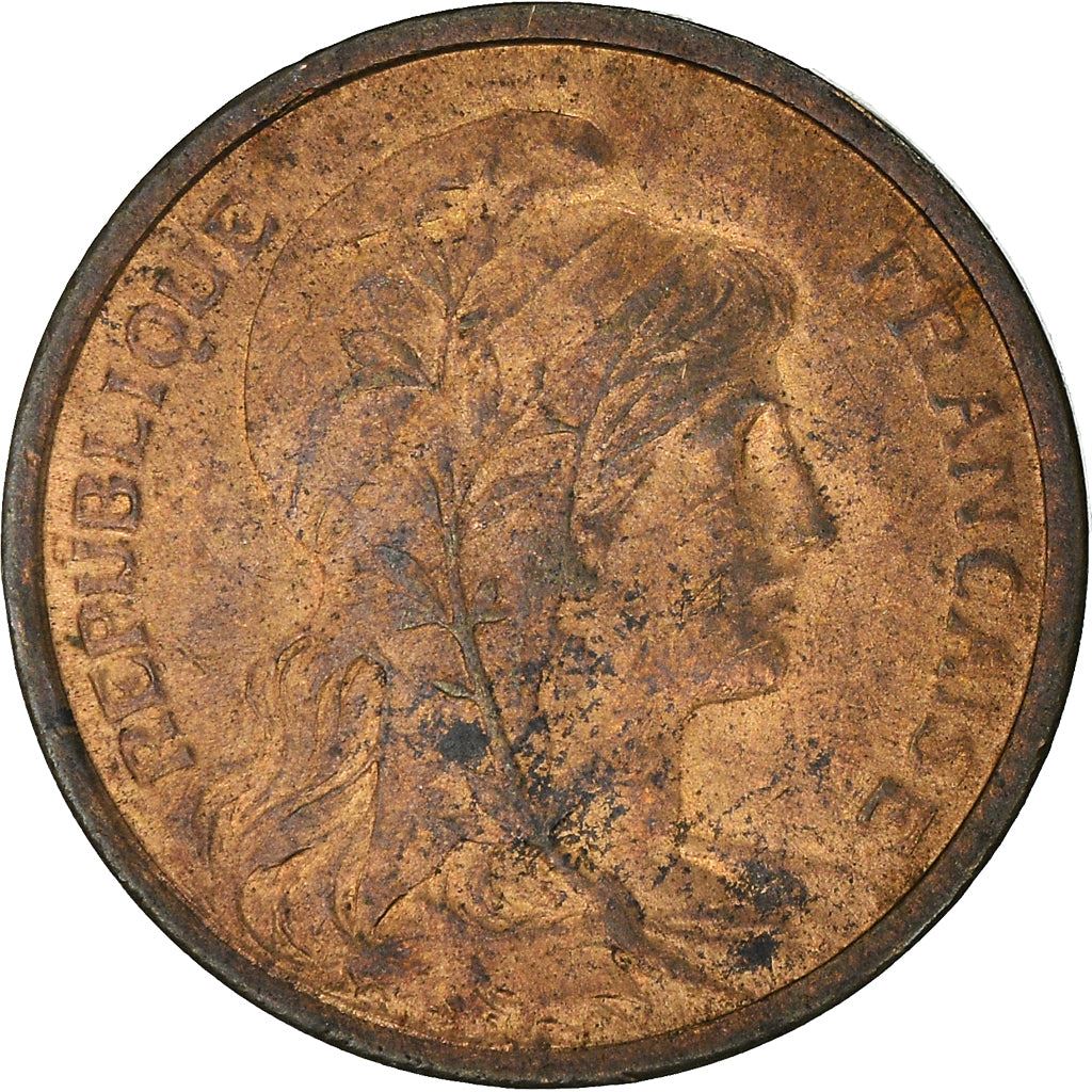 French 1 Centime Coin | Third Republic | KM840 | France | 1898 - 1920