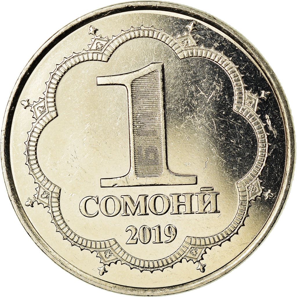 Tajikistan | 1 Somoni Coin | Mirzo Tursunzoda | Km:56 | 2019 - 2023