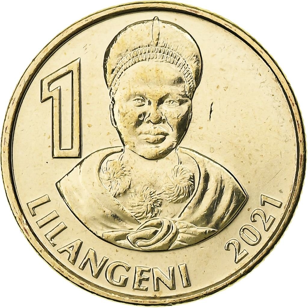 Regno di Eswatini | 1 moneta Lilangeni | Re Mswati III | Km:72 | 2018 - 2021