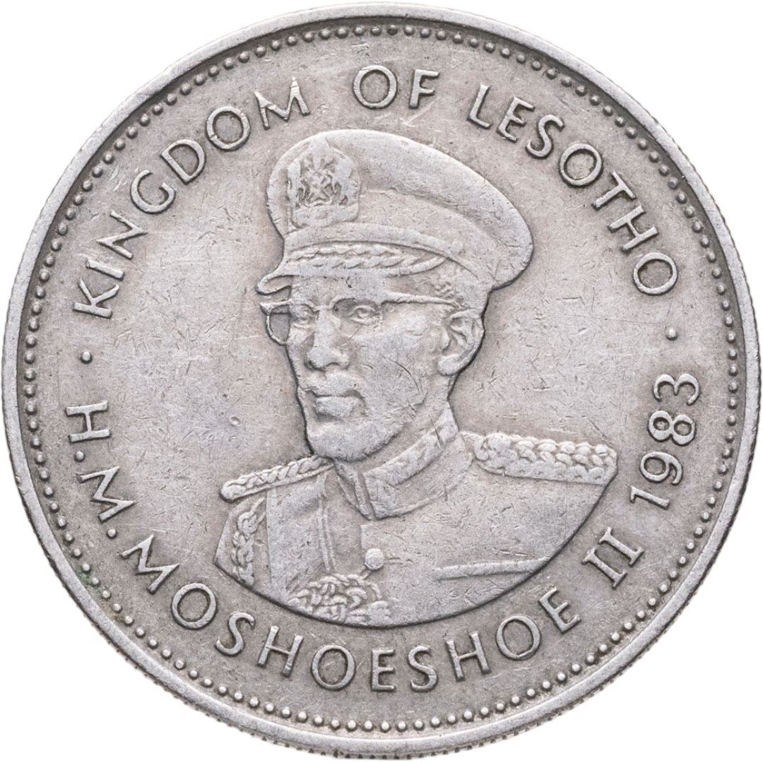 Lesotho | 50 Lisente Coin | Equestrian | Km:21 | 1979 - 1989
