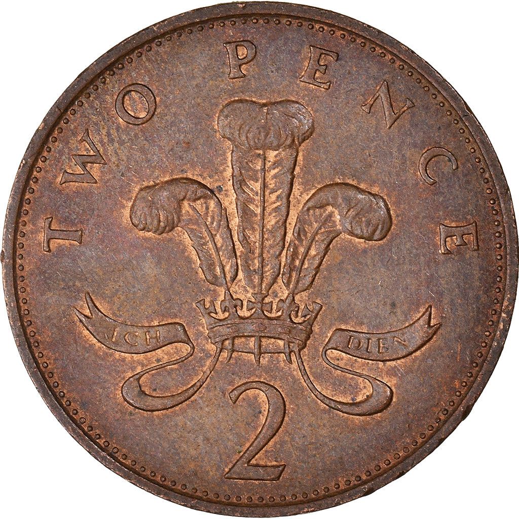 United Kingdom | 2 Pence Coin | Elizabeth II | Km:936 | 1985 - 1992