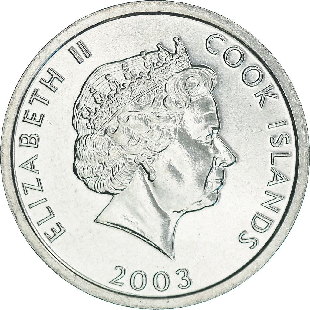 Ilhas Cook | Moeda de 1 Cêntimo | Macaco | Km:423 | 2003