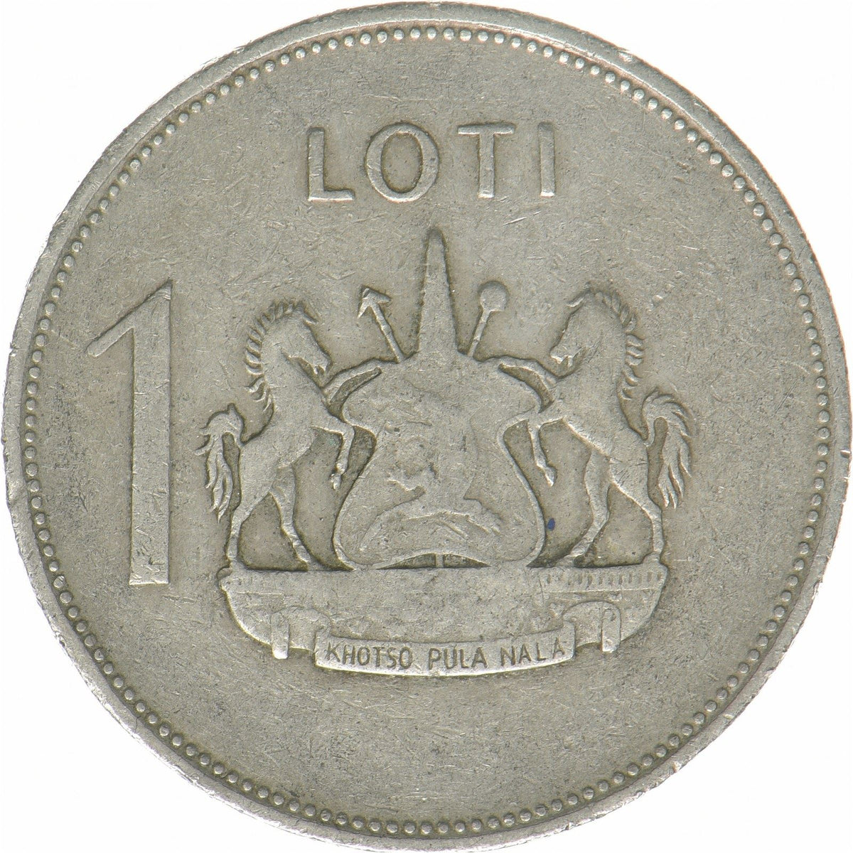 Lesotho | 1 Loti Coin | Moshoeshoe II | Copper-nickel | KM:22 | 1979-1989