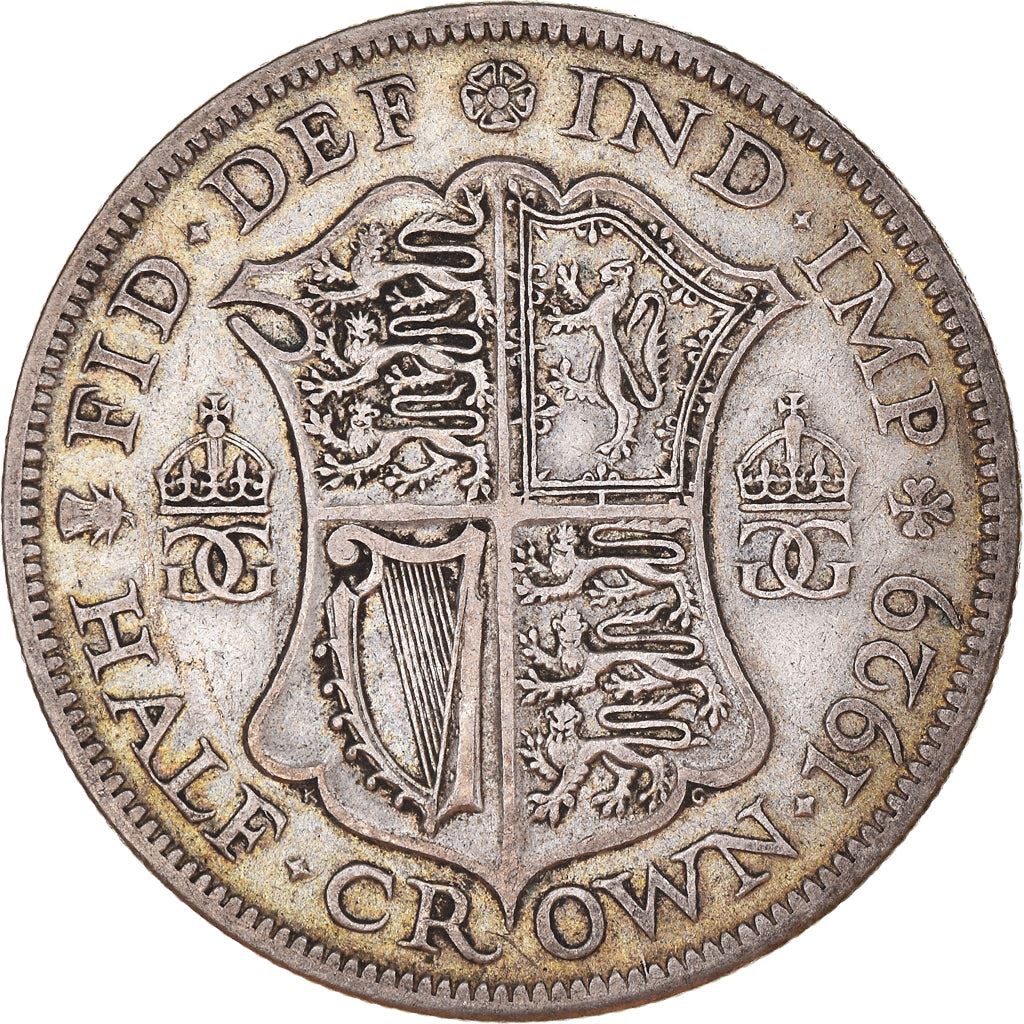United Kingdom | 1/2 Crown Coin | George V | KM:835 | 1927 - 1936