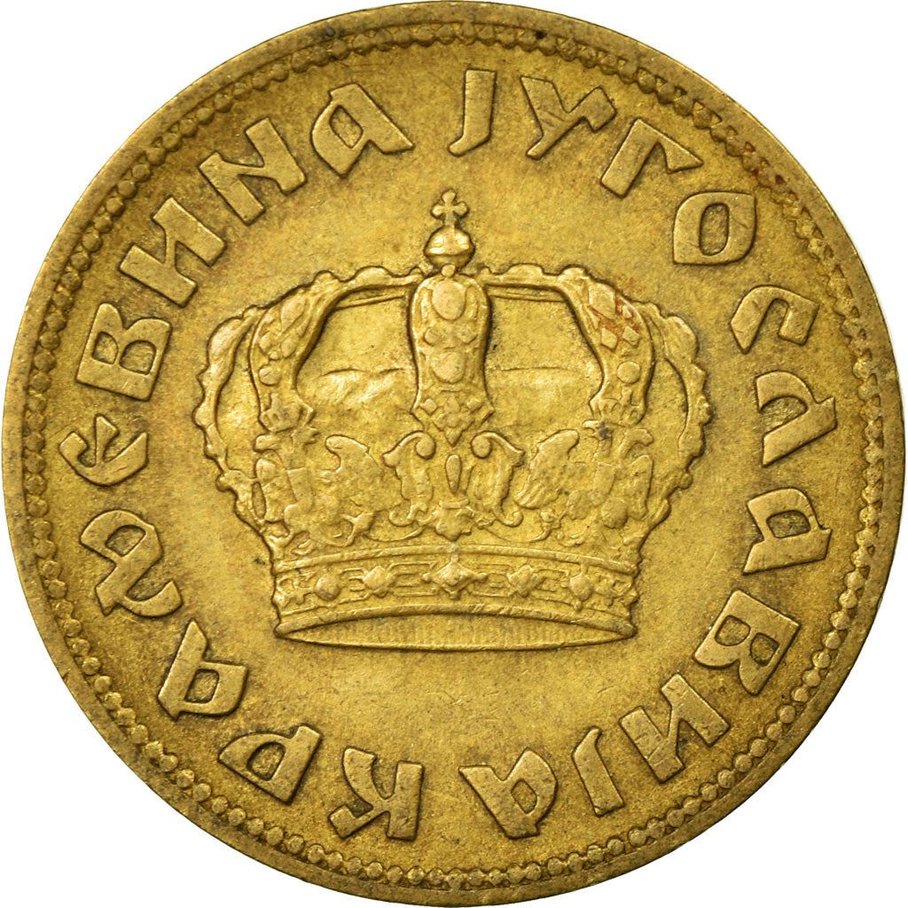 Yugoslavia | 2 Dinara Coin | Large Crown | Km:20 | 1938
