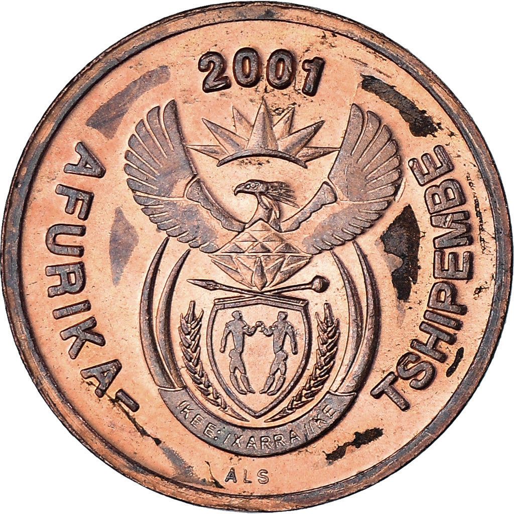 South Africa 2 Cents Coin | Venda Legend - AFURIKA-TSHIPEMBE | KM222 | 2000 - 2001