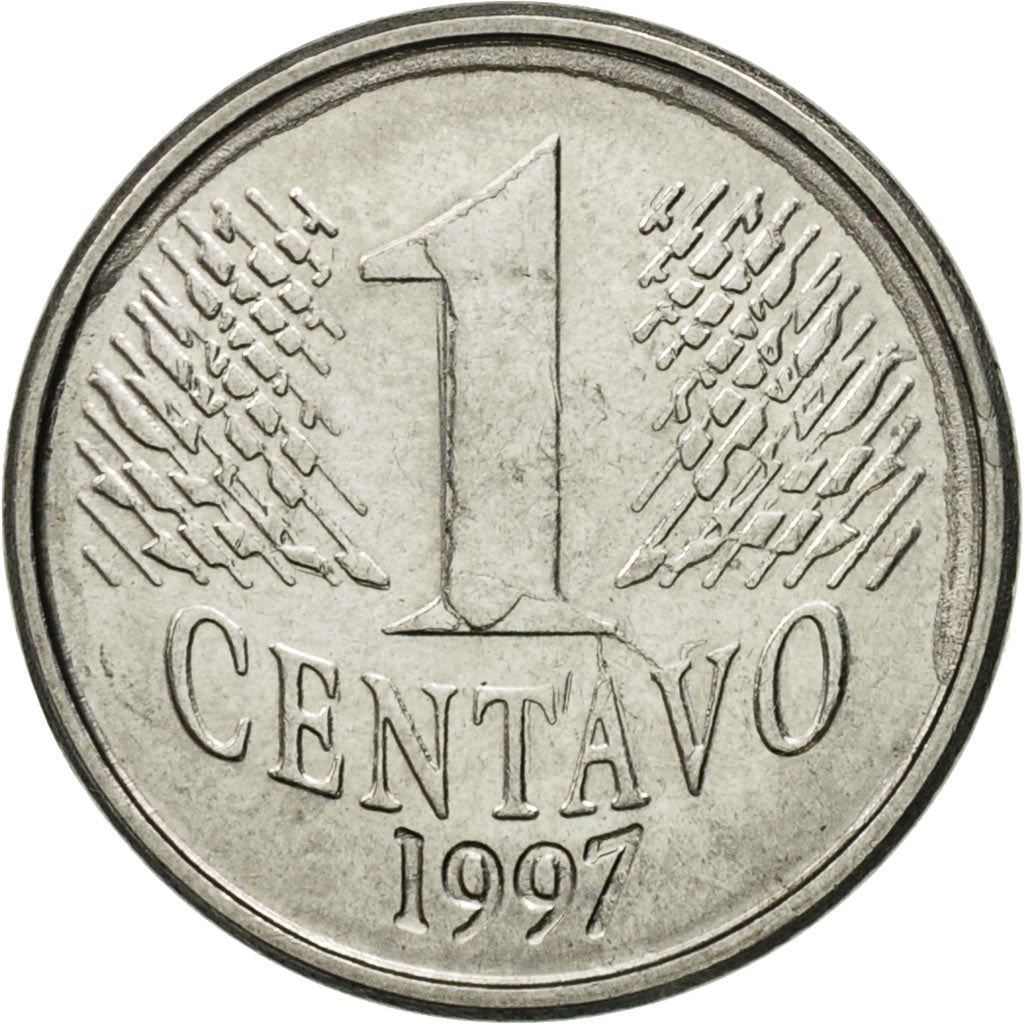 Brazil | 1 Centavo Coin | Effigy of the Republic | Km:631 | 1994 - 1997